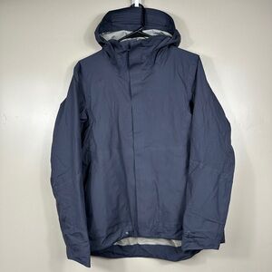 VIEV Women’s GoreTex Gemma Short Jacket Rain Coat in Navy Blue Size Small